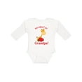 thumbnail image 1 of Inktastic Wild About My Grandpa Boys or Girls Long Sleeve Baby Bodysuit, 1 of 5