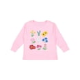thumbnail image 1 of Inktastic Wild Flower Chart Boys or Girls Long Sleeve Toddler T-Shirt, 1 of 5