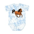 thumbnail image 1 of Inktastic Wild Mustang Horse Galloping Boys or Girls Baby Bodysuit, 1 of 5