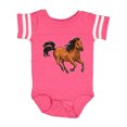 thumbnail image 1 of Inktastic Wild Mustang Horse Galloping Boys or Girls Baby Bodysuit, 1 of 5