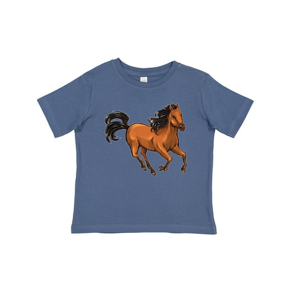 Inktastic Wild Mustang Horse Galloping Boys or Girls Baby T-Shirt