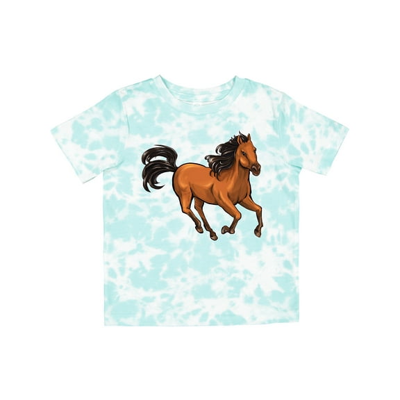 Inktastic Wild Mustang Horse Galloping Boys or Girls Toddler T-Shirt