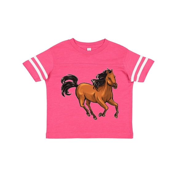 Inktastic Wild Mustang Horse Galloping Boys or Girls Toddler T-Shirt