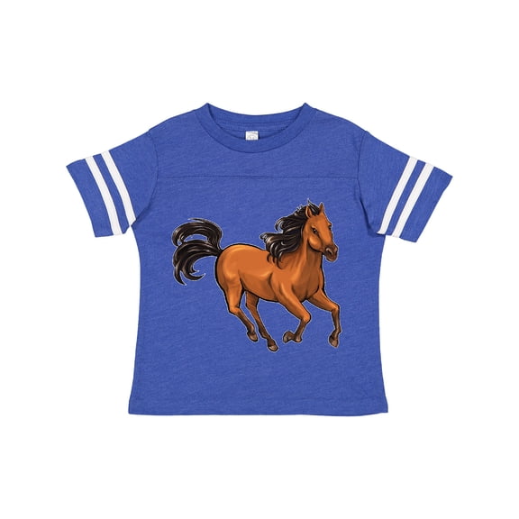 Inktastic Wild Mustang Horse Galloping Boys or Girls Toddler T-Shirt