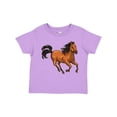 thumbnail image 1 of Inktastic Wild Mustang Horse Galloping Boys or Girls Toddler T-Shirt, 1 of 5
