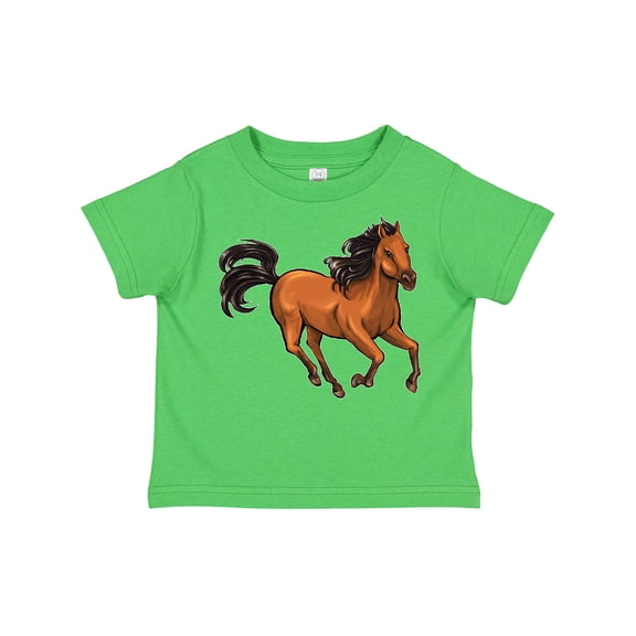 Inktastic Wild Mustang Horse Galloping Boys or Girls Toddler T-Shirt