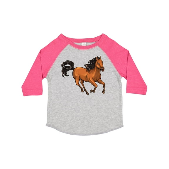 Inktastic Wild Mustang Horse Galloping Boys or Girls Toddler T-Shirt