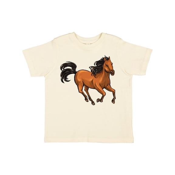 Inktastic Wild Mustang Horse Galloping Boys or Girls Toddler T-Shirt