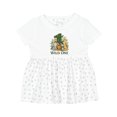 thumbnail image 1 of Inktastic Wild One 1st Birthday Safari Animals Girls Baby Dress, 1 of 5