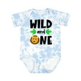 thumbnail image 1 of Inktastic Wild and One Cute Lion Birthday Boys or Girls Baby Bodysuit, 1 of 5