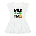 thumbnail image 1 of Inktastic Wild and Two Cute Lion Birthday Girls Toddler Dress, 1 of 5