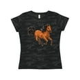 thumbnail image 1 of Inktastic Wild mustang horse galloping Women's T-Shirt, 1 of 5