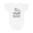 thumbnail image 1 of Inktastic Will You Be My Godfather? Elephants Moon and Stars Boys or Girls Baby Bodysuit, 1 of 5