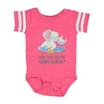 thumbnail image 1 of Inktastic Will You Be My Godfather? Elephants Moon and Stars Boys or Girls Baby Bodysuit, 1 of 5