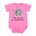 thumbnail image 1 of Inktastic Will You Be My Godmother Boys or Girls Baby Bodysuit, 1 of 5