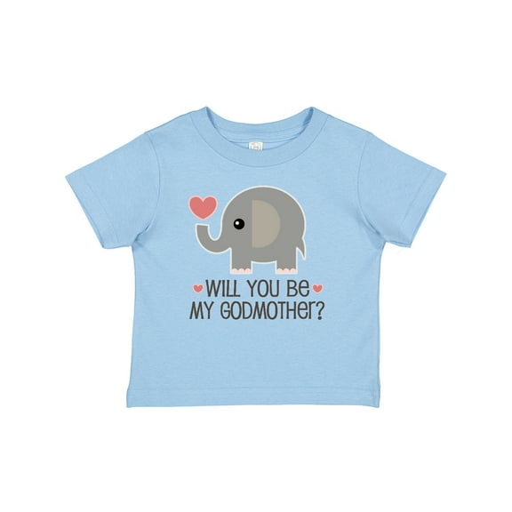 Inktastic Will You Be My Godmother Boys or Girls Baby T-Shirt
