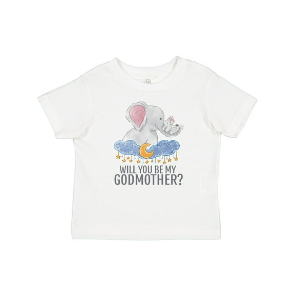 Inktastic Will You Be My Godmother? Boys or Girls Baby T-Shirt