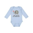 thumbnail image 1 of Inktastic Will You Be My Godmother Boys or Girls Long Sleeve Baby Bodysuit, 1 of 5