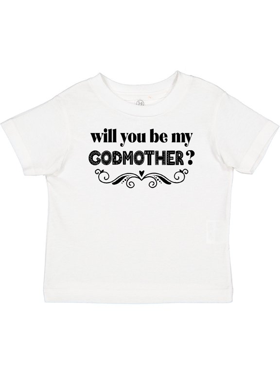 Will You Be My Godmother Proposal Boys or Girls Baby T-Shirt