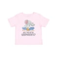 thumbnail image 1 of Inktastic Will You Be My Godparents? Boys or Girls Baby T-Shirt, 1 of 5