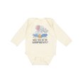 thumbnail image 1 of Inktastic Will You Be My Godparents? Cute Elephants Moon and Stars Boys or Girls Long Sleeve Baby Bodysuit, 1 of 5