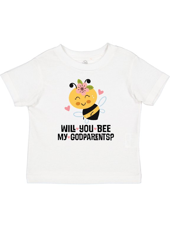 Will You Be My Godparents Proposal Godchild Boys or Girls Baby T-Shirt