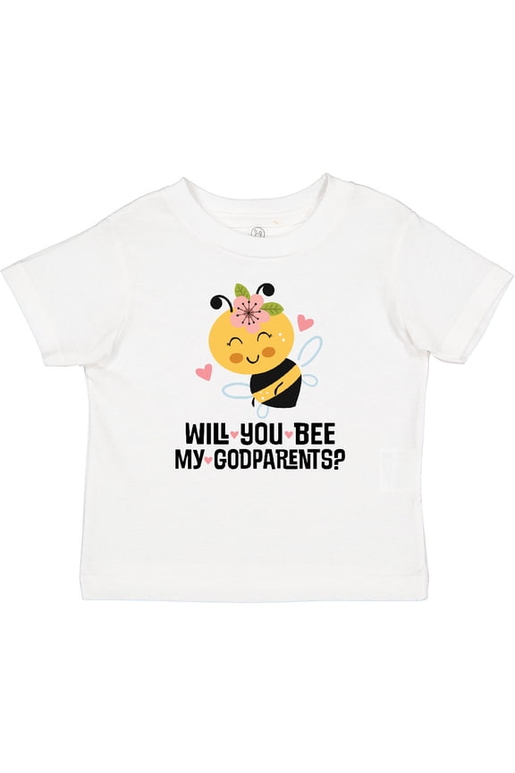 Will You Be My Godparents Proposal Godchild Boys or Girls Baby T-Shirt