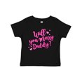 thumbnail image 1 of Inktastic Will You Marry Daddy Boys or Girls Toddler T-Shirt, 1 of 5