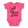 thumbnail image 1 of Inktastic Will You Marry Daddy-ring Boys or Girls Baby Bodysuit, 1 of 5