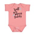 thumbnail image 1 of Inktastic Will You Marry Daddy-ring Boys or Girls Baby Bodysuit, 1 of 5