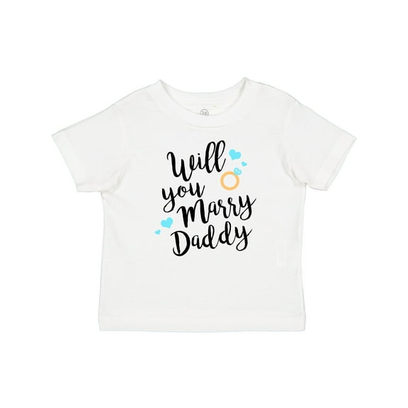 Inktastic Will You Marry Daddy-ring Boys or Girls Baby T-Shirt