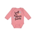 thumbnail image 1 of Inktastic Will You Marry Daddy-ring Boys or Girls Long Sleeve Baby Bodysuit, 1 of 5