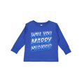 thumbnail image 1 of Inktastic Will You Marry My Daddy (blue) Boys or Girls Long Sleeve Toddler T-Shirt, 1 of 5