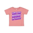 thumbnail image 1 of Inktastic Will You Marry My Daddy (purple) Boys or Girls Baby T-Shirt, 1 of 5