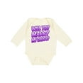 thumbnail image 1 of Inktastic Will You Marry My Daddy (purple) Boys or Girls Long Sleeve Baby Bodysuit, 1 of 5