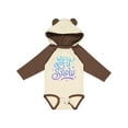 thumbnail image 1 of Inktastic Winter Let It Snow Lettering in Blue with Snowflakes Boys or Girls Long Sleeve Baby Bodysuit, 1 of 5