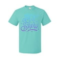 thumbnail image 1 of Inktastic Winter Let It Snow Lettering in Blue with Snowflakes T-Shirt, 1 of 5
