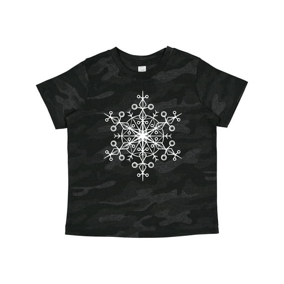 Inktastic Winter Mandala Snowflake Boys or Girls Toddler T-Shirt