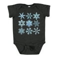 thumbnail image 1 of Inktastic Winter Snowflakes Boys or Girls Baby Bodysuit, 1 of 5
