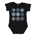 thumbnail image 1 of Inktastic Winter Snowflakes Boys or Girls Baby Bodysuit, 1 of 5