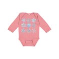 thumbnail image 1 of Inktastic Winter Snowflakes Boys or Girls Long Sleeve Baby Bodysuit, 1 of 5