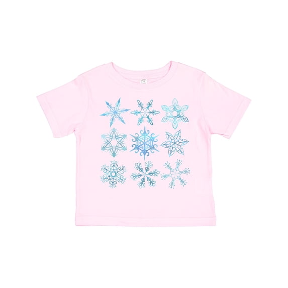Inktastic Winter Snowflakes Boys or Girls Toddler T-Shirt