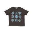 thumbnail image 1 of Inktastic Winter Snowflakes Boys or Girls Toddler T-Shirt, 1 of 5