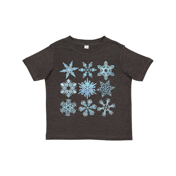Inktastic Winter Snowflakes Boys or Girls Toddler T-Shirt