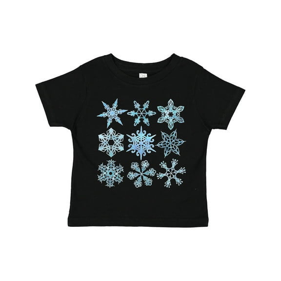 Inktastic Winter Snowflakes Boys or Girls Toddler T-Shirt