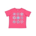 thumbnail image 1 of Inktastic Winter Snowflakes Boys or Girls Toddler T-Shirt, 1 of 5