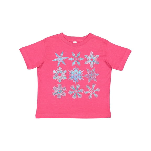 Inktastic Winter Snowflakes Boys or Girls Toddler T-Shirt