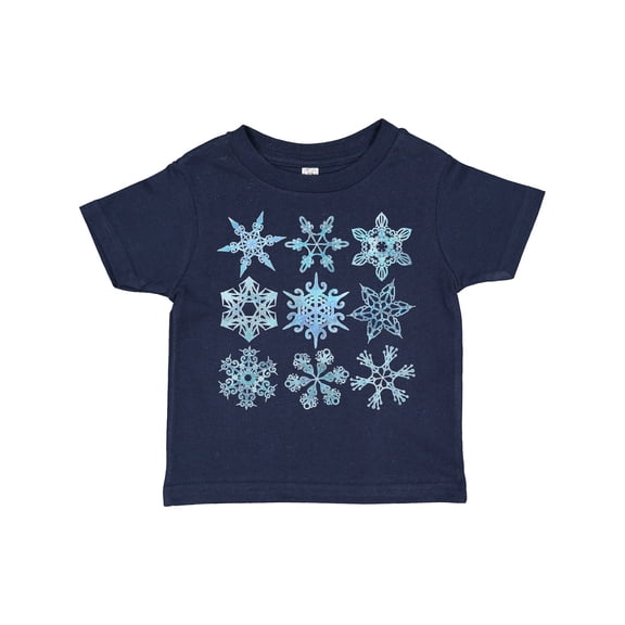 Inktastic Winter Snowflakes Boys or Girls Toddler T-Shirt