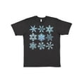 thumbnail image 1 of Inktastic Winter Snowflakes T-Shirt, 1 of 5