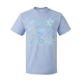 thumbnail image 1 of Inktastic Winter Snowflakes T-Shirt, 1 of 5